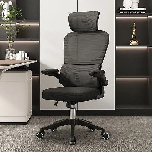 Cadeira de Escritório Ergonômica Giratória Python Fly com Apoio Lombar