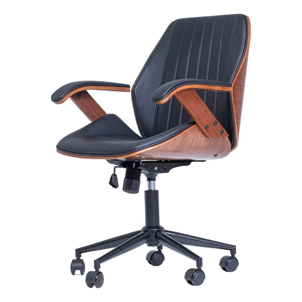 Cadeira de Escritório Diretor Ergonômica Saragoça Preta